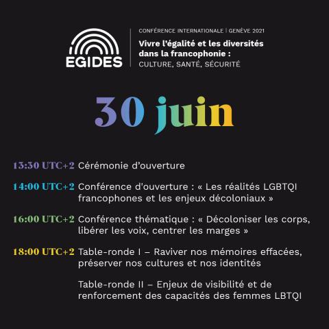 conférence Égides - 30 juin 2021